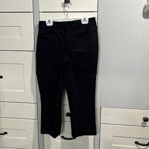 Nyd not your daughters jeans cropped size for black wash with cuff